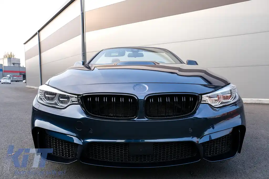 Grile Centrale compatibil cu BMW 4 Series F32 F33 F36 (2013-03.2019) Piano Black M Design-image-6074107