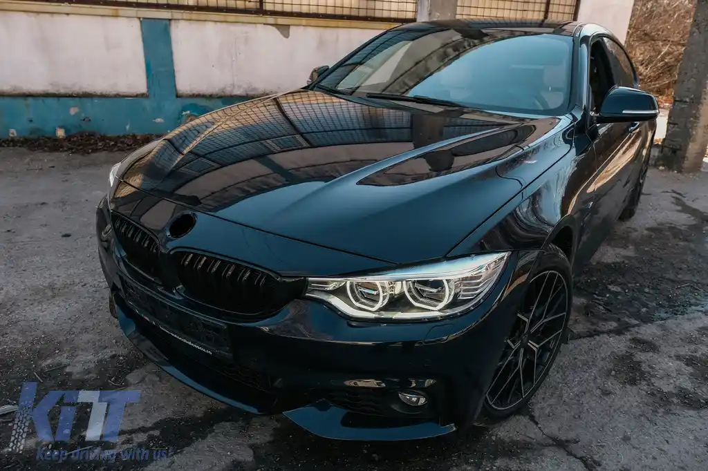 Grile Centrale compatibil cu BMW 4 Series F32 F33 F36 (2013-03.2019) Piano Black M Design-image-6091435