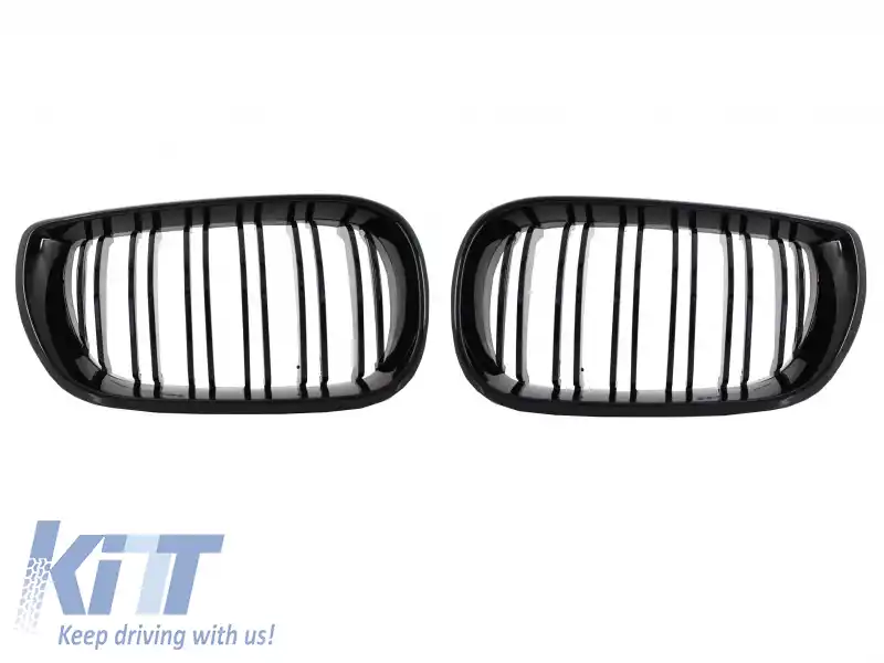 Grile Centrale compatibil cu BMW Seria 3 E46 Facelift (2001-2005) Negru Lucios M Design-image-6019620