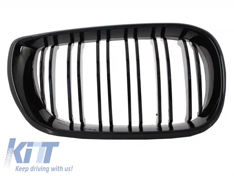 Grile Centrale compatibil cu BMW Seria 3 E46 Facelift (2001-2005) Negru Lucios M Design-image-6019621