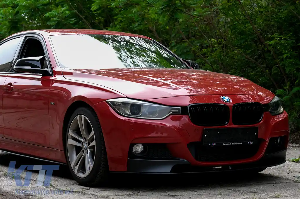 Grile Centrale compatibil cu BMW Seria 3 F30 (2011+) Piano Black M Design-image-6072480