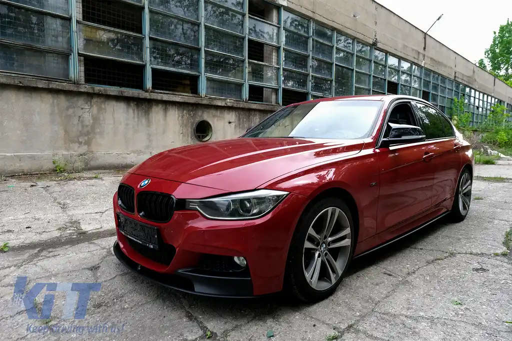 Grile Centrale compatibil cu BMW Seria 3 F30 (2011+) Piano Black M Design-image-6072482