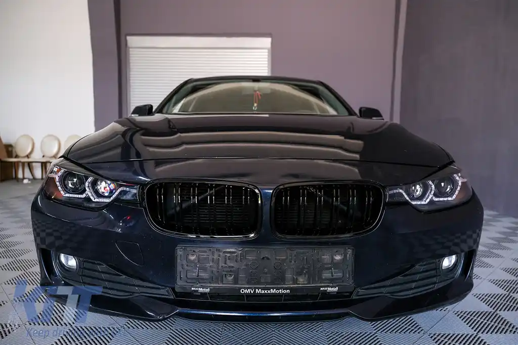 Grile Centrale compatibil cu BMW Seria 3 F30 (2011+) Piano Black M Design-image-6085032