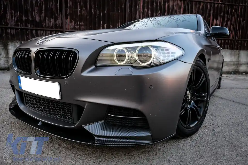 Grile Centrale compatibil cu BMW Seria 5 F10 F11 Limuzina Touring (2010-2017) Negru Lucios M Design-image-6102568