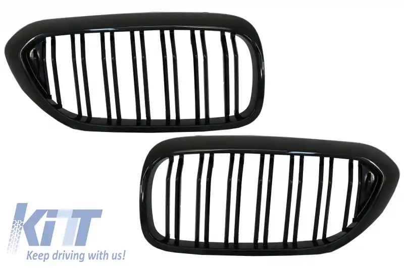 Grile Centrale compatibil cu BMW Seria 5 G30 G31 (2017-Up) Negru Lucios M Design