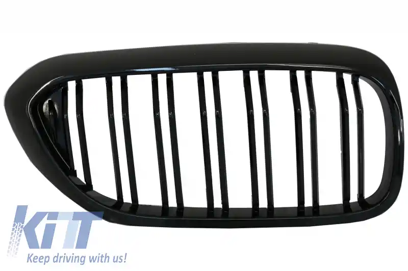 Grile Centrale compatibil cu BMW Seria 5 G30 G31 (2017-Up) Negru Lucios M Design-image-6043598