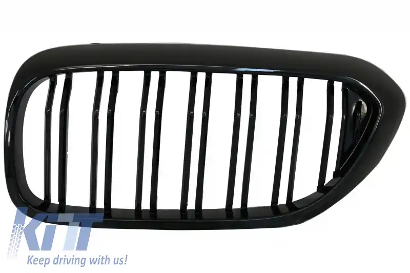 Grile Centrale compatibil cu BMW Seria 5 G30 G31 (2017-Up) Negru Lucios M Design-image-6043599