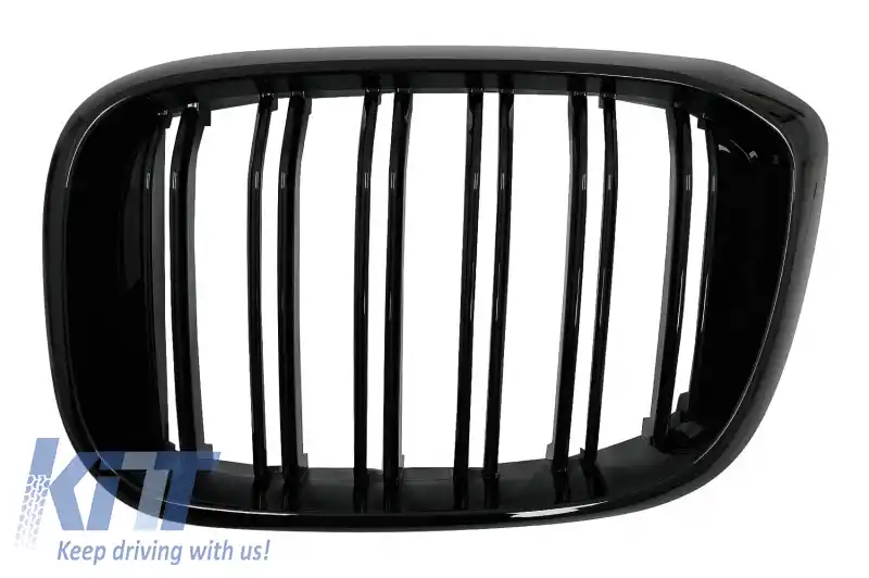 Grile Centrale compatibil cu BMW X3 G01 (11.2017-up) X4 G02 (02.2018-up) Negru Lucios M Design-image-6065024