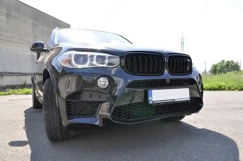 Grile Centrale compatibil cu BMW X5 X6 F15 F16 (2014-up) X5M X6M Design M-Package-image-6033437