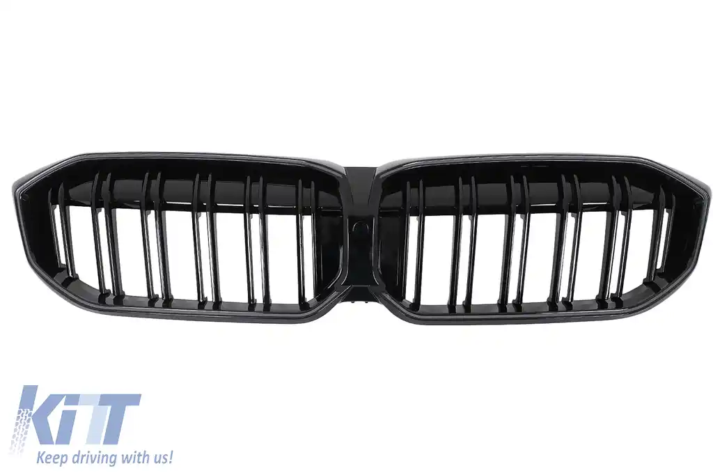 Grile Centrale cu LED compatibil cu BMW 3 Series G20 Sedan G21 Touring (2019-2022 ) Negru Lucios luminate-image-6114372