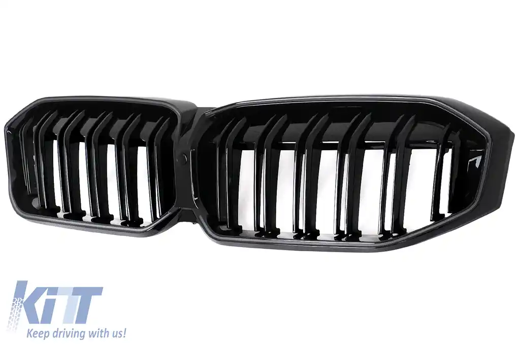 Grile Centrale cu LED compatibil cu BMW 3 Series G20 Sedan G21 Touring (2019-2022 ) Negru Lucios luminate-image-6114373
