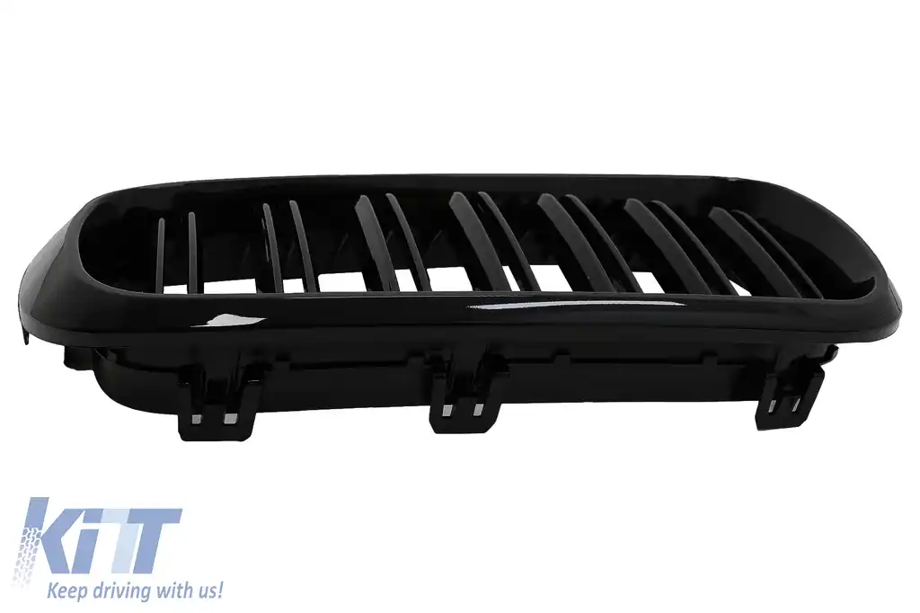 Grile Centrale Duble compatibil cu BMW X5 F15 X6 F16 (2014-2018) X5M X6M Design M-Package-image-6095968
