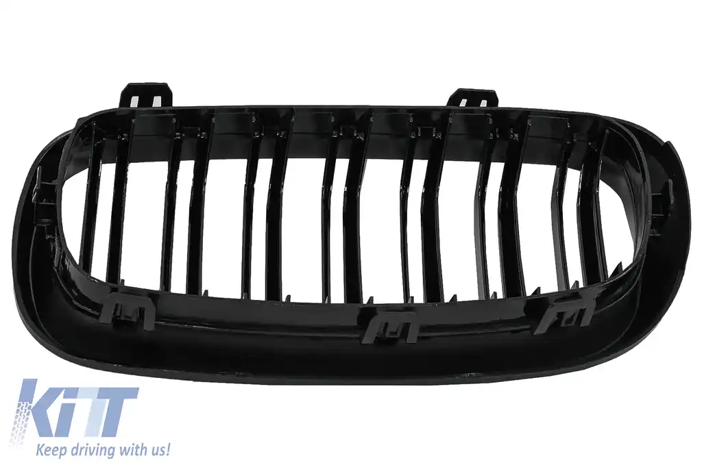 Grile Centrale Duble compatibil cu BMW X5 F15 X6 F16 (2014-2018) X5M X6M Design M-Package-image-6095969