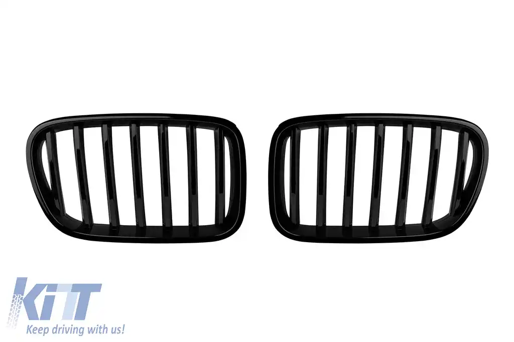 image-47-Grile de rinichi negre potrivite pentru BMW X3 F25 2010-2014