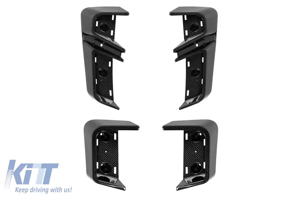 Grile din carbon potrivite pentru extensiile de aripi B design pentru Mercedes G-Class W464 2019-2023