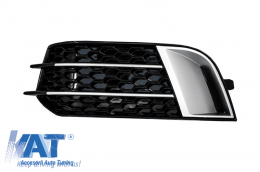 Grile Laterale compatibil cu Audi A1 8X (2010-2015) RS1 Negru lucios-image-6010183
