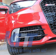 Grile Laterale compatibil cu Audi A1 8X (2010-2015) RS1 Negru lucios-image-6010192