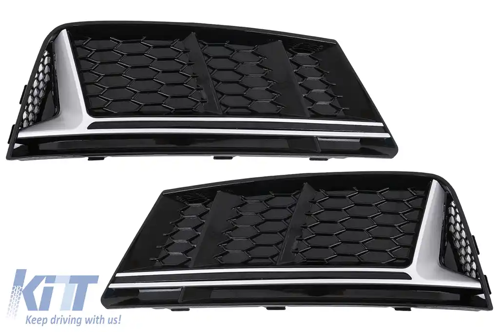 Grile Laterale compatibil cu Audi A4 B9 Sedan Avant (2016-2018) RS4 Design