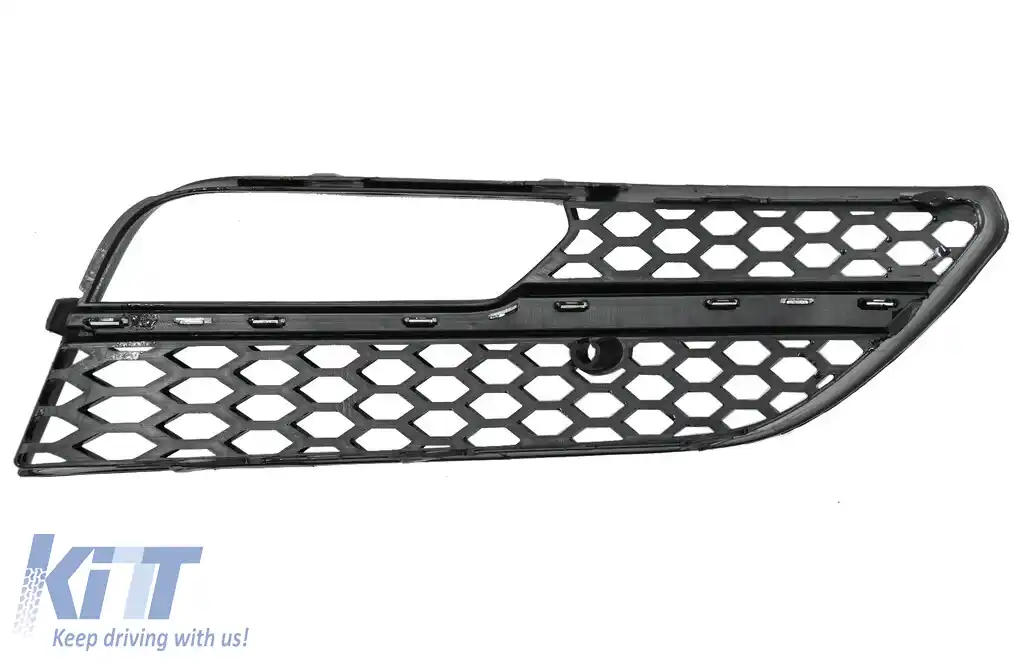 Grile Laterale Proiectoare compatibil cu Audi A3 8V (2013-2015) RS3 Design Negru Lucios-image-6105895
