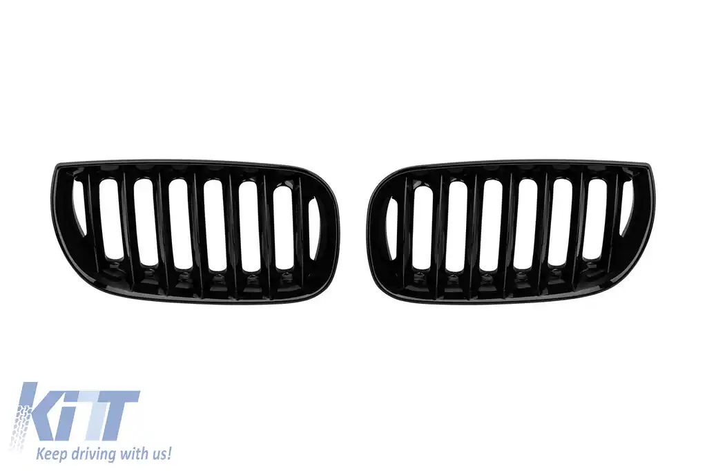 Grile rinichi negre potrivite pentru BMW X3 E83 2004-2007