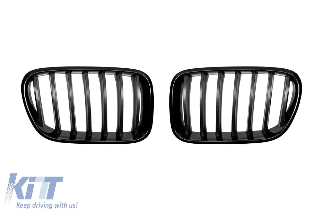 Grile rinichi negre potrivite pentru BMW X3 F25 2010-2014