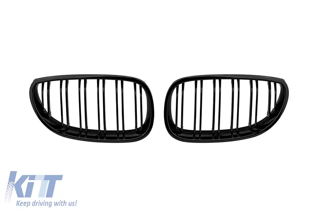 image-69-Grile rinichi negre tip M5 potrivite pentru BMW Seria 5 E60 sedan, E61 touring 2004-2010