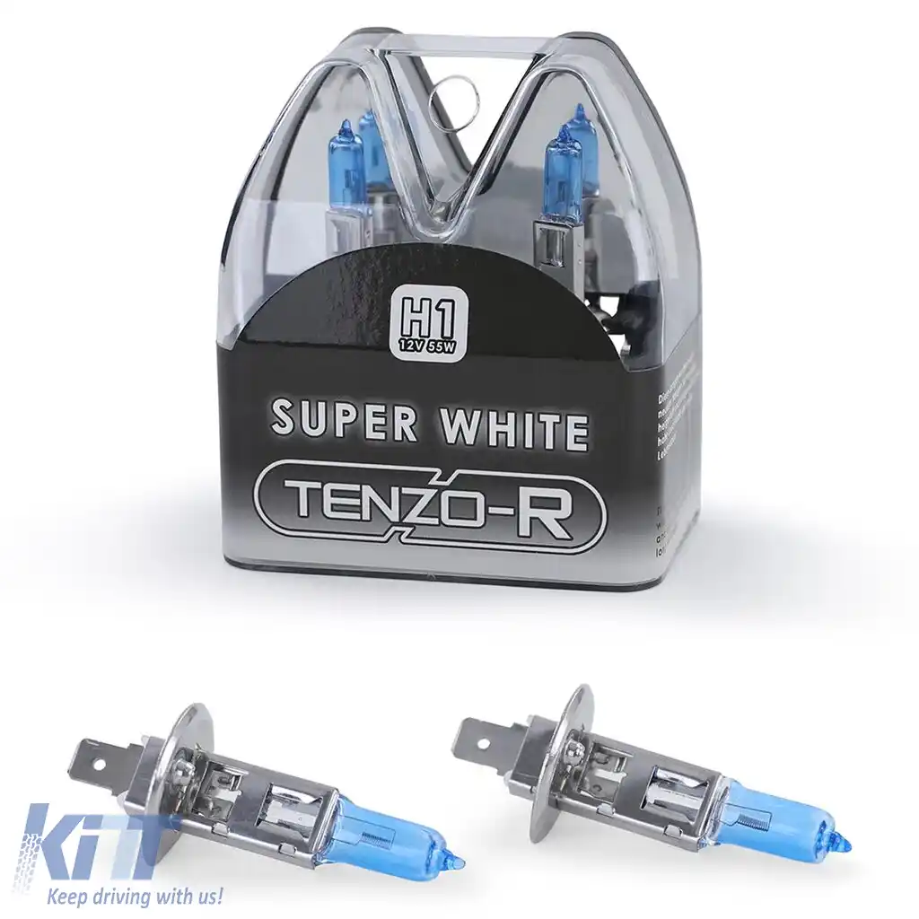 H1 55W 12 Volt Super Alb Becuri Lămpi 2 Bucăți APROBATE !!