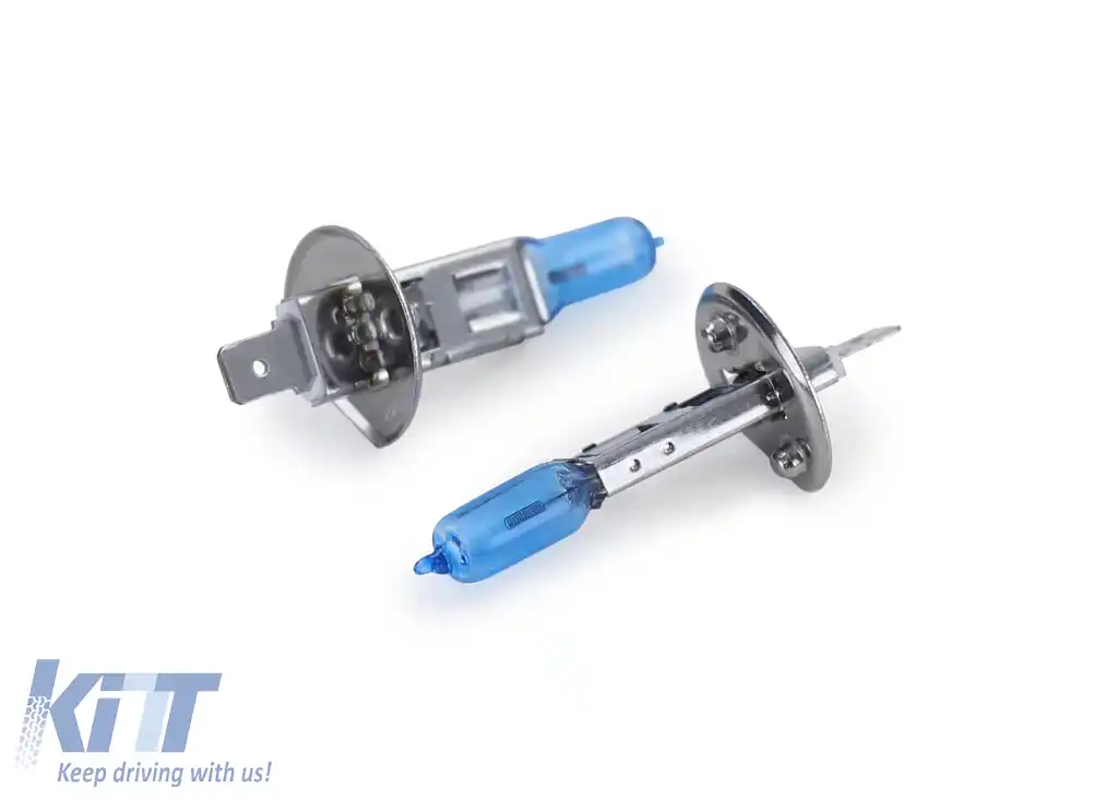 H1 55W 12 Volt Super Alb Becuri Lămpi 2 Bucăți APROBATE !!-image-6196770