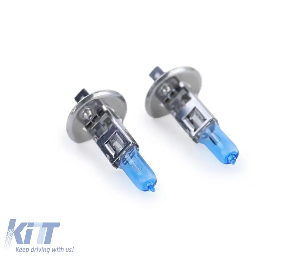 H1 55W 12 Volt Super Alb Becuri Lămpi 2 Bucăți APROBATE !!-image-6196771