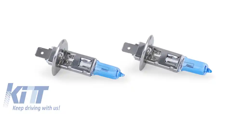 H1 55W 12 Volt Super Alb Becuri Lămpi 2 Bucăți APROBATE !!-image-6196773