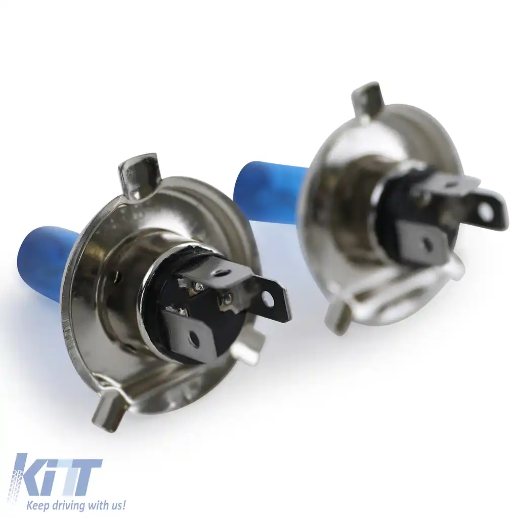 H4 55W Super White Leuchtmittel Birnen Lampen Halogen 12 Volt  Paar-image-6193519