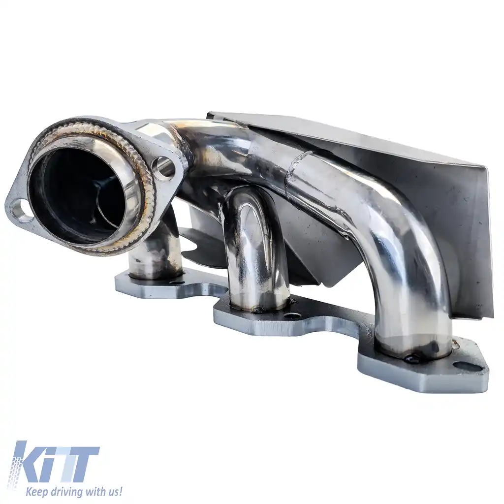 Header de performanță din oțel inoxidabil, lustruit, potrivit pentru Jeep Wrangler JK 2007-2011 3.8L-image-6259138