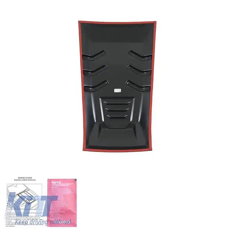 Hood Scoop potrivit pentru Mercedes-Benz X-Class W470 2017+ Culoare Neagră-image-6323333