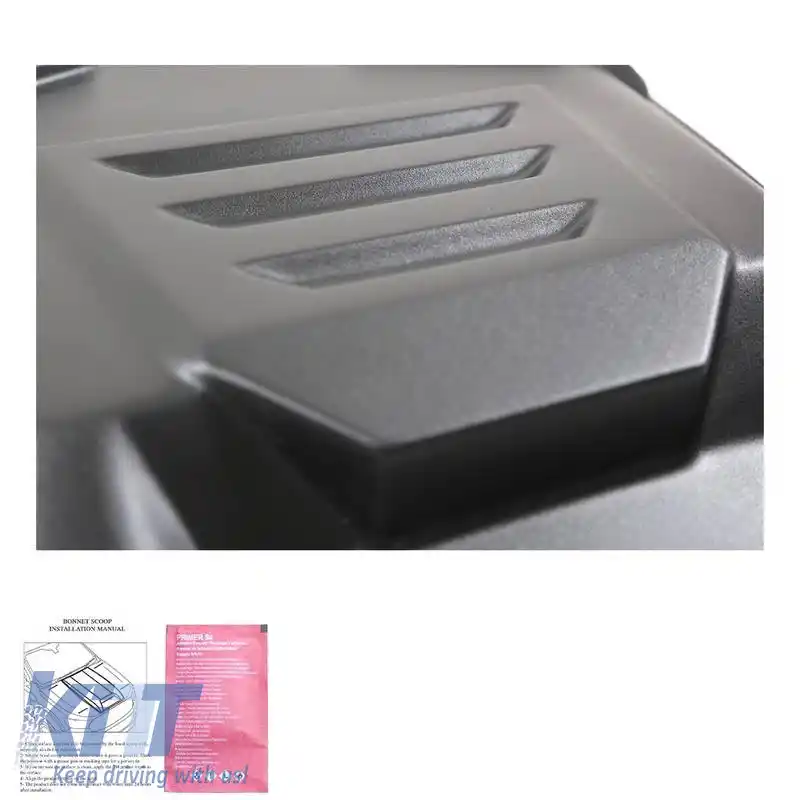 Hood Scoop potrivit pentru Mercedes-Benz X-Class W470 2017+ Culoare Neagră-image-6323334