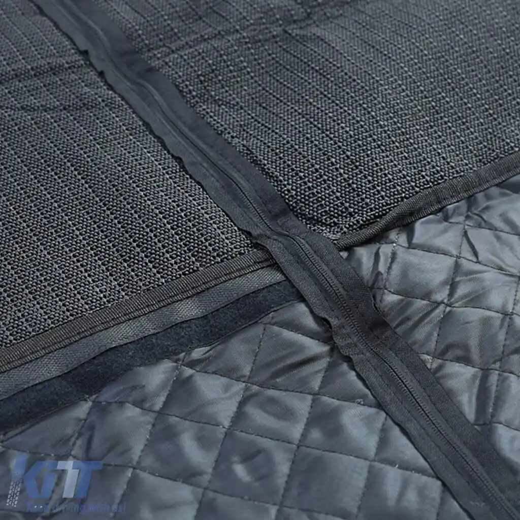 Hundedecke Schutzmatte Rücksitzbank Auto universal wasserdicht inkl. Gurte-image-6200554