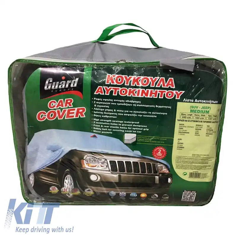 Husă de protecție pentru mașină potrivită pentru Jeep / SUV Medie 420x163x137cm-image-6301720