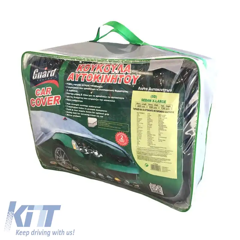 Husă de protecție pentru mașină Sedan X-Large 483x155x130cm-image-6303184