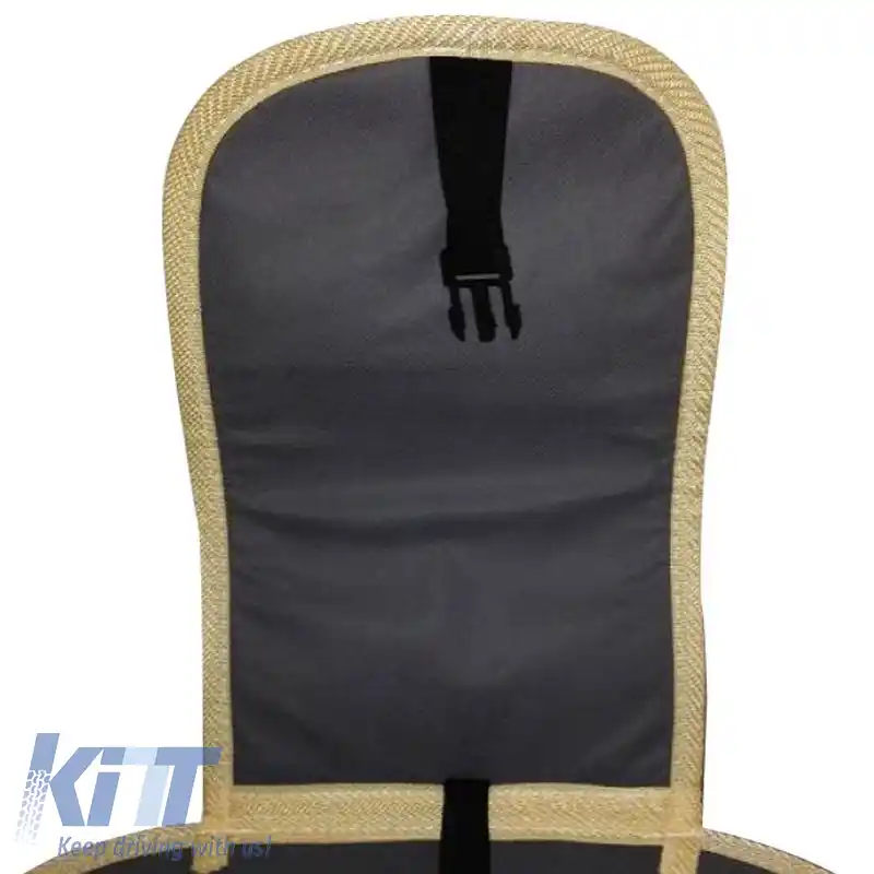 Husă de scaun de vară Comfort Negru 1 Bucată-image-6292878
