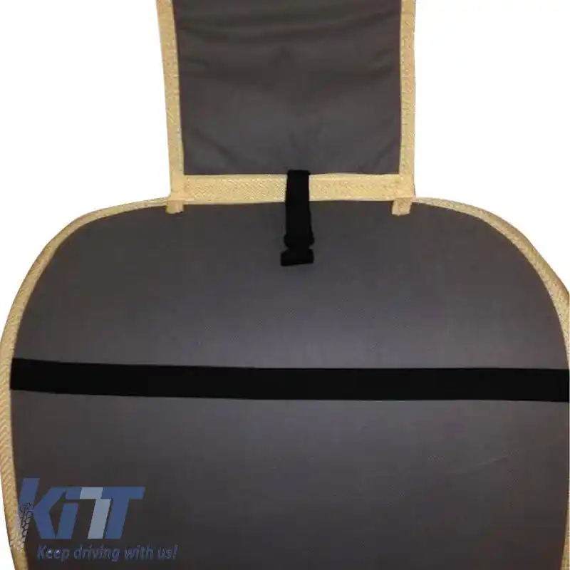 Husă de scaun de vară Comfort Negru 1 Bucată-image-6292879