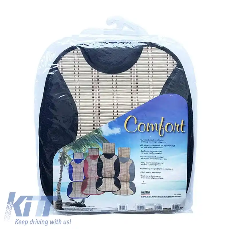 Husă de scaun de vară Comfort Negru 1 Bucată-image-6292881
