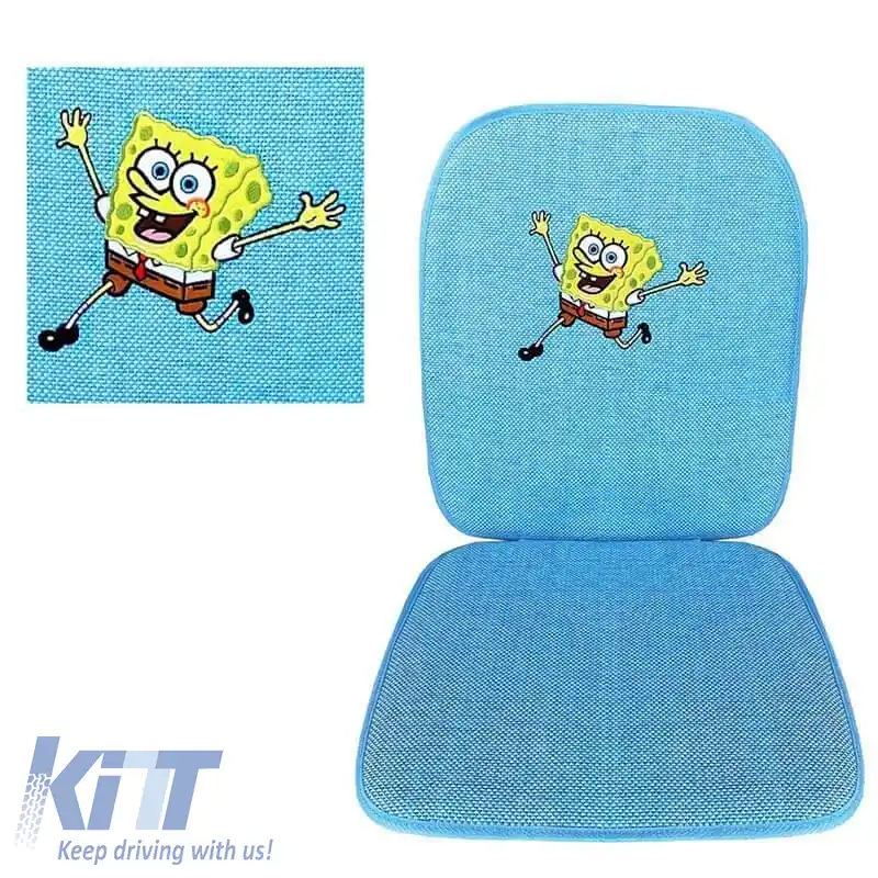 Husă de scaun de vară Sponge Bob Aleargă Potrivită pentru O Îmbrățișare Albastru Deschis 1 Bucată-image-6302443