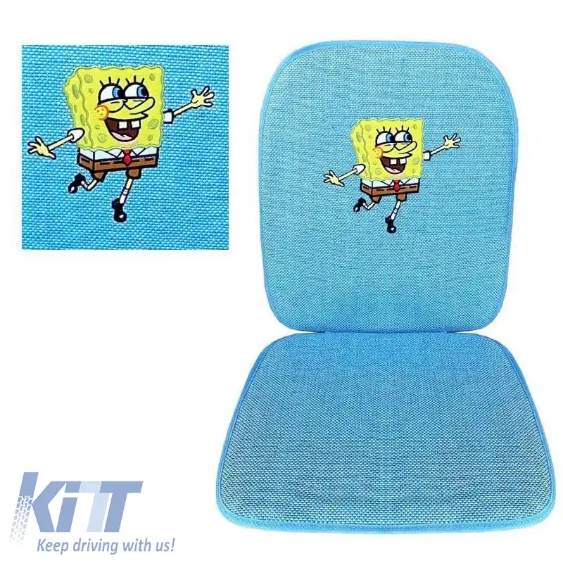 Husă de scaun de vară Sponge Bob Jump Albastru Deschis 1 Bucată-image-6302425
