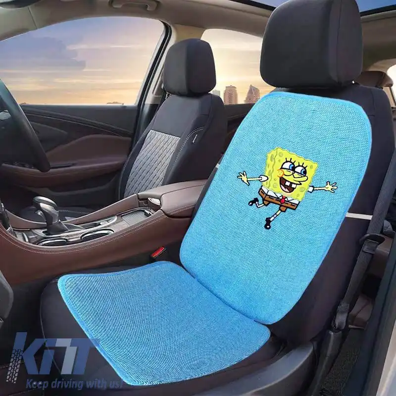 Husă de scaun de vară Sponge Bob Jump Albastru Deschis 1 Bucată-image-6302426