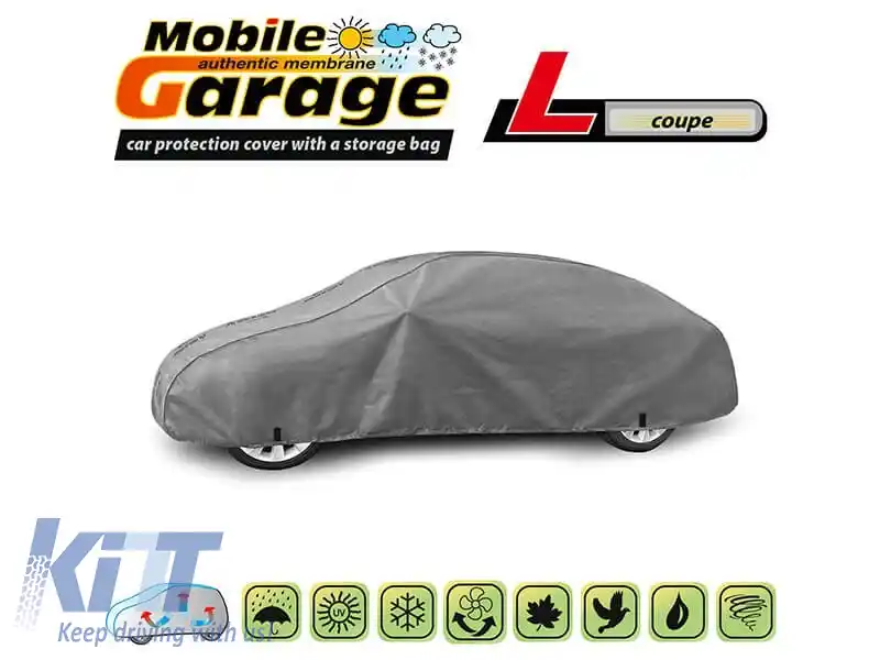 Husă Kegel seria Mobile dimensiune L gri pentru coupe 415-440x107-115cm