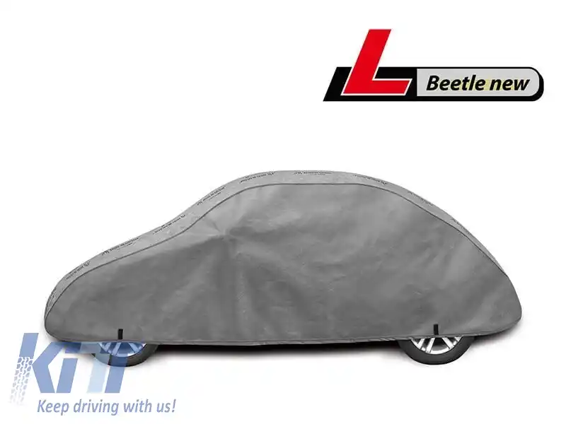 Husă Kegel seria Mobile dimensiune L gri potrivită pentru New Beetle, 410-430x123-133cm-image-6212421