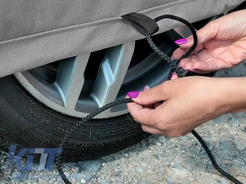 Husă Kegel seria Mobile dimensiune L gri potrivită pentru New Beetle, 410-430x123-133cm-image-6212426