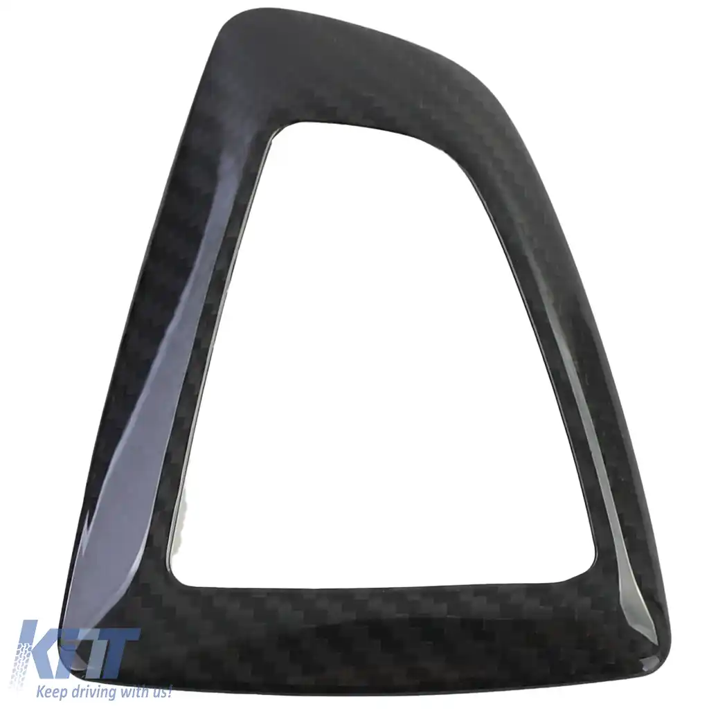 Husa de carbon real pentru schimbătorul de viteze se potrivește pentru BMW Seria 1 F20 F21 2011-2019-image-6206710