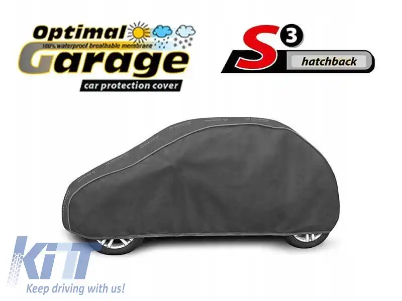 Husa Kegel Optimal Garage seria S3, culoare grafit, potrivită pentru hatchback