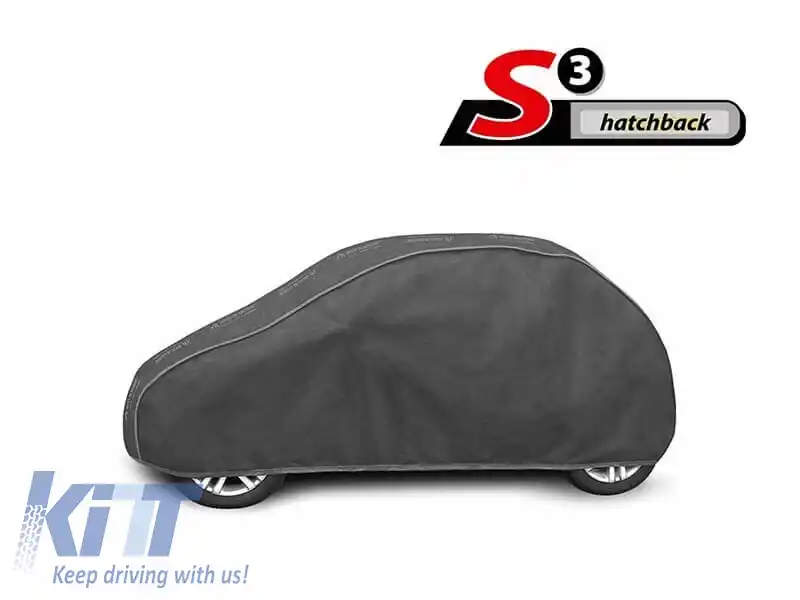 Husa Kegel Optimal Garage seria S3, culoare grafit, potrivită pentru hatchback-image-6130848