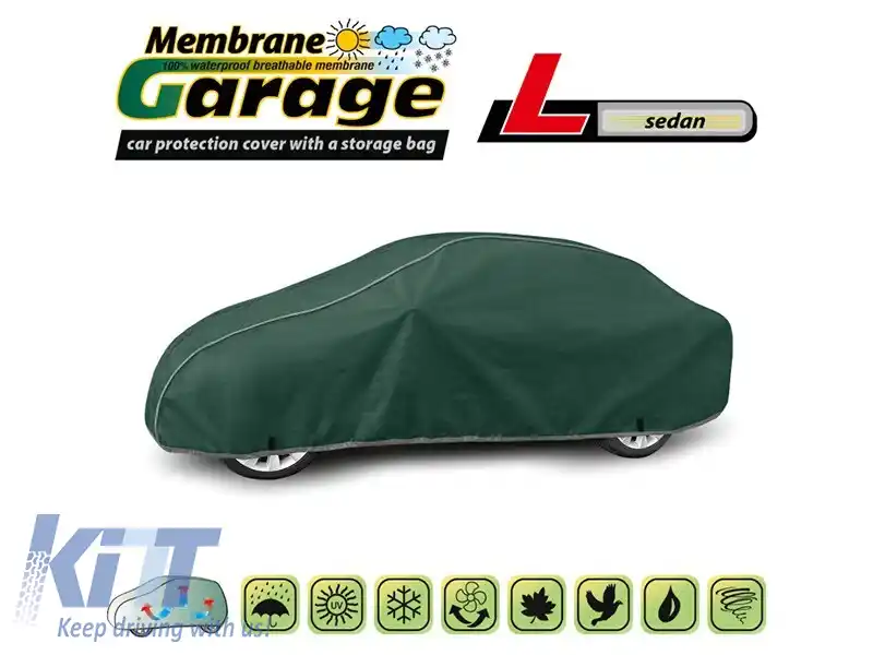 Husa Kegel seria Membrane Garage dimensiune L sedan verde